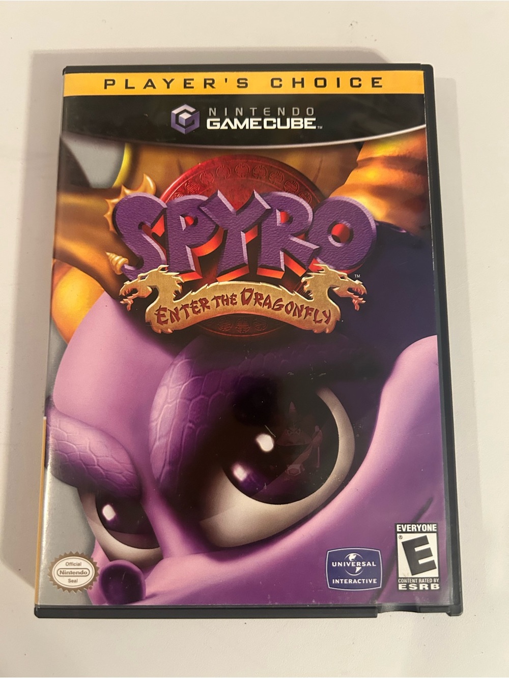 Spyro: Enter the Dragonfly (Nintendo GameCube, 2002) w/ manual